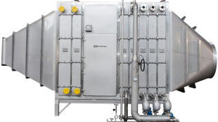 STEAM AIR HEATER DELIVERED