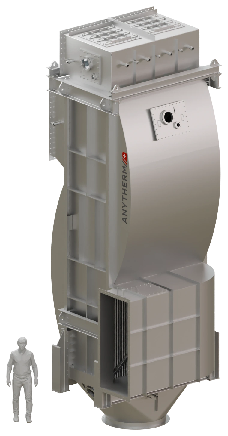 Direct gas-to-gas recuperator for Kerry