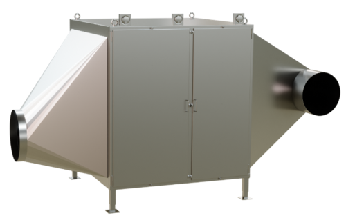 Filter Unit with 3 Filtration Stages (Project in Denmark)