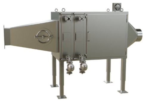 Nozzle Cooling Air Heater Unit (Project in Denmark)