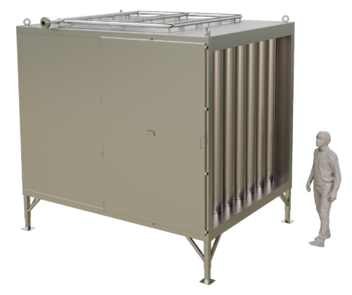 Sound Attenuator Unit with CIP-System (Project in Germany)