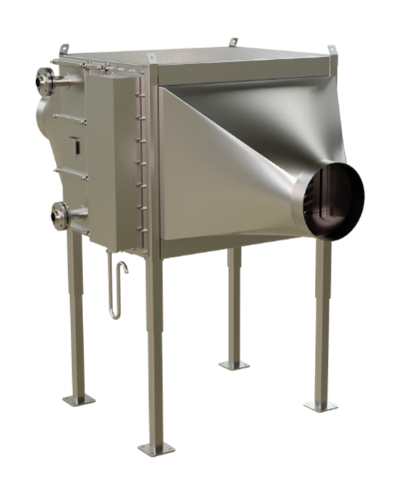 Water Air Cooler Dehumidifier incl. Electrical Air Heater (Project in Denmark)